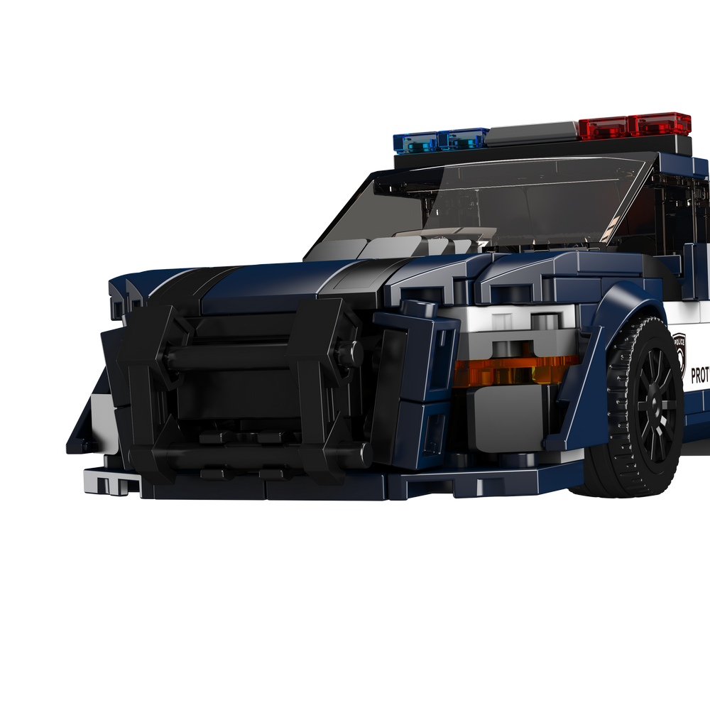 Mould King 27090 Ford Shelby GT500 Police Car Building Toy Set | 489 PCS
