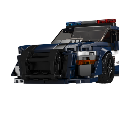 Mould King 27090 Ford Shelby GT500 Police Car Building Toy Set | 489 PCS