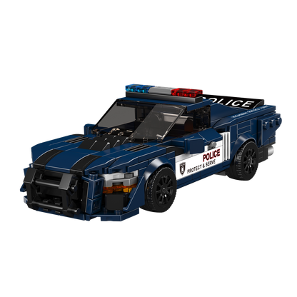 Mould King 27090 Ford Shelby GT500 Police Car Building Toy Set | 489 PCS