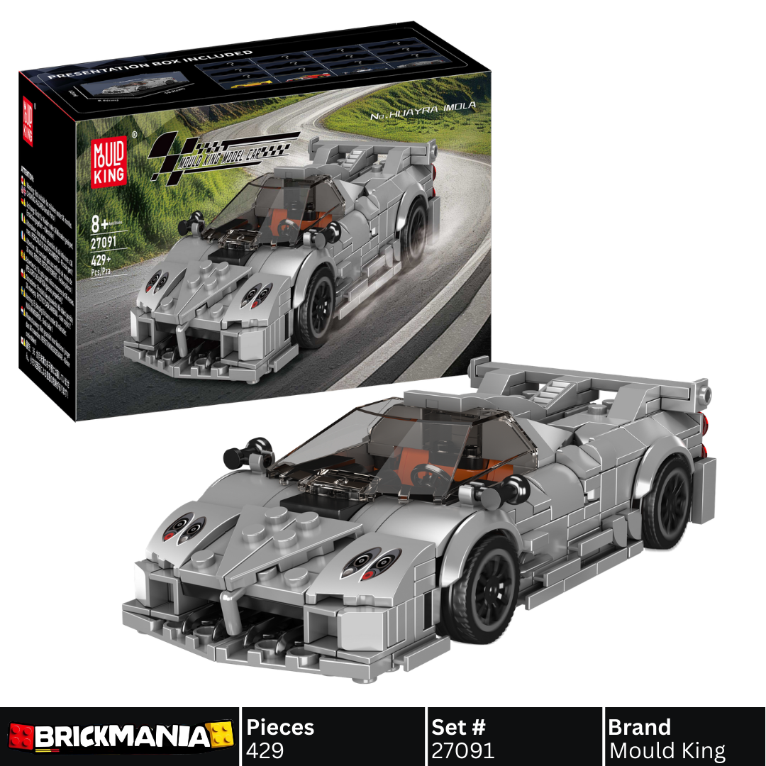Mould King 27091 Pagani Huayra Imola Supercar Building Toy Set | 429 PCS