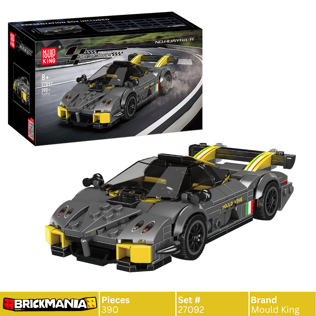 Mould King 27092 Pagani Huayra R Supercar Building Toy Set | 390 PCS