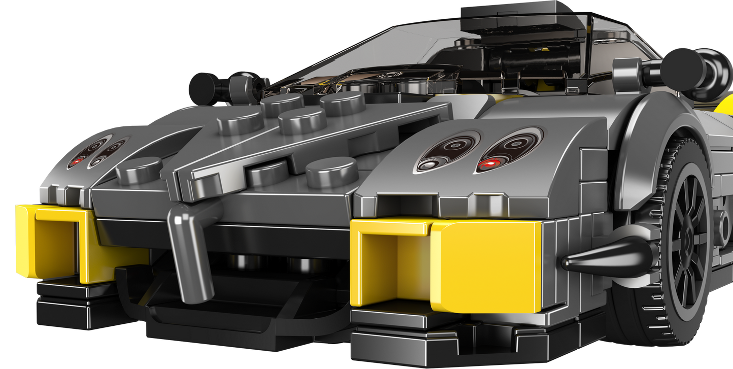 Mould King 27092 Pagani Huayra R Supercar Building Toy Set | 390 PCS