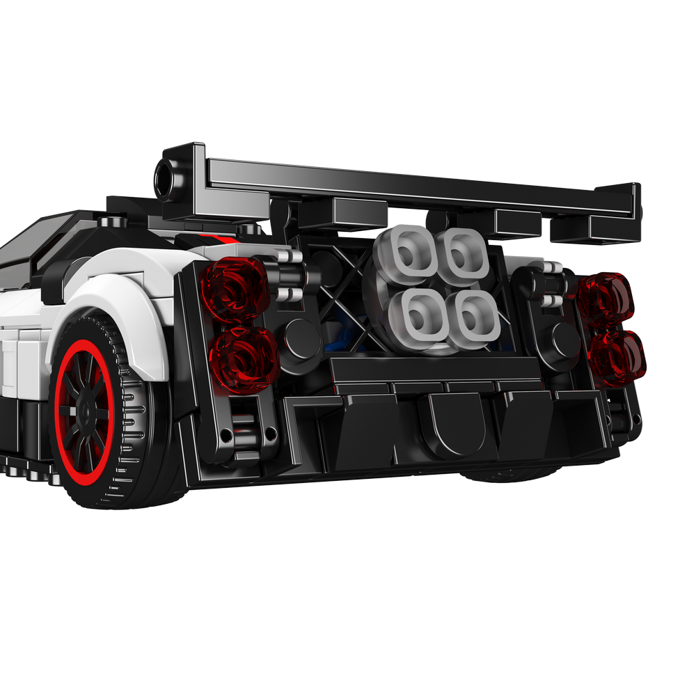 Mould King 27093 Pagani Zonda Cinque Supercar Building Toy Set | 383 PCS