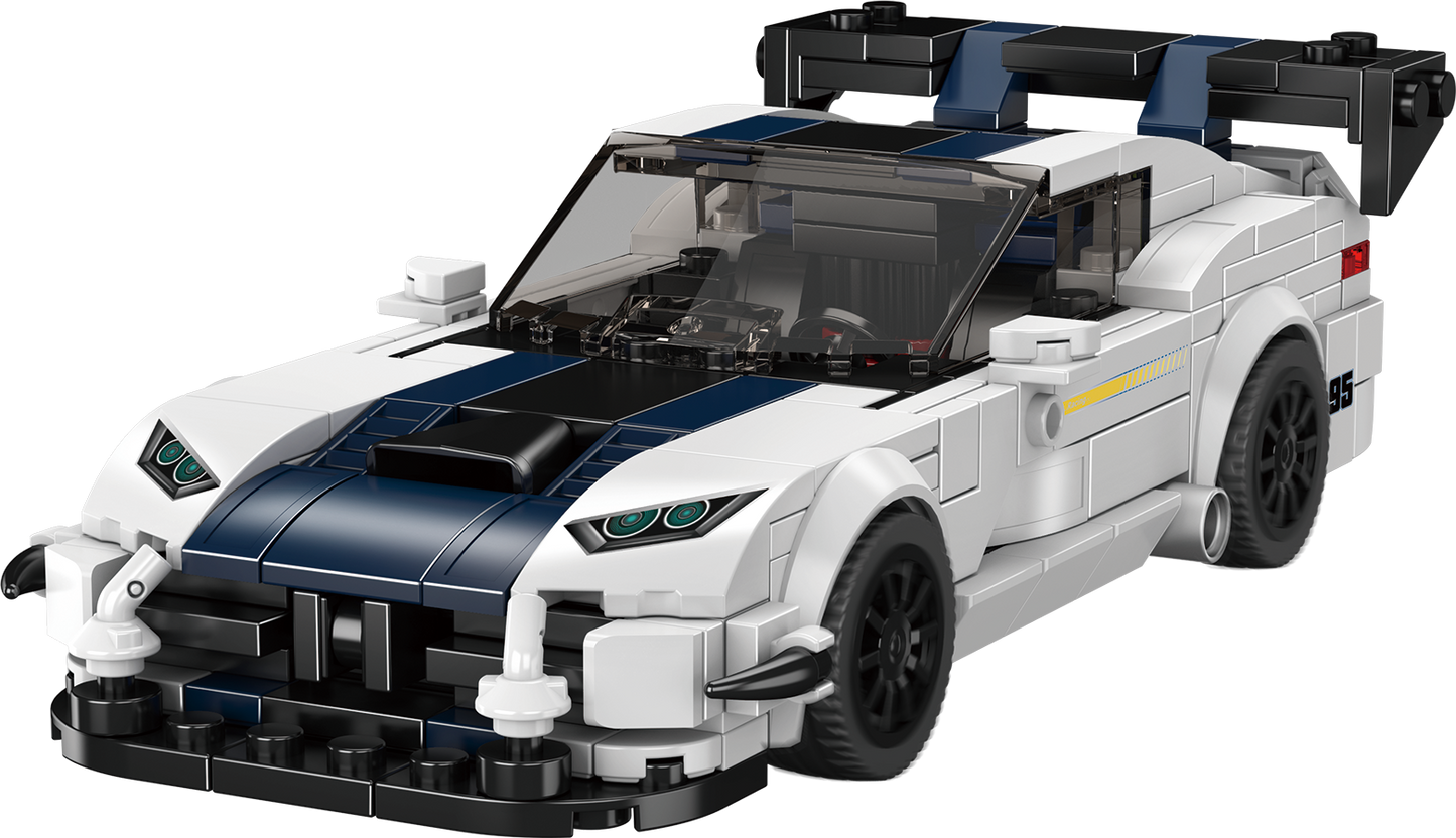 Mould King 27095 Dodge Viper ACR Supercar Building Toy Set | 432 PCS