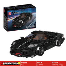 Mould King 27096 Bugatti La Voiture Noire Supercar Building Toy Set | 411 PCS