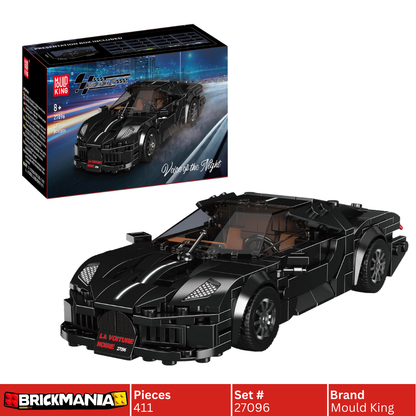 Mould King 27096 Bugatti La Voiture Noire Supercar Building Toy Set | 411 PCS