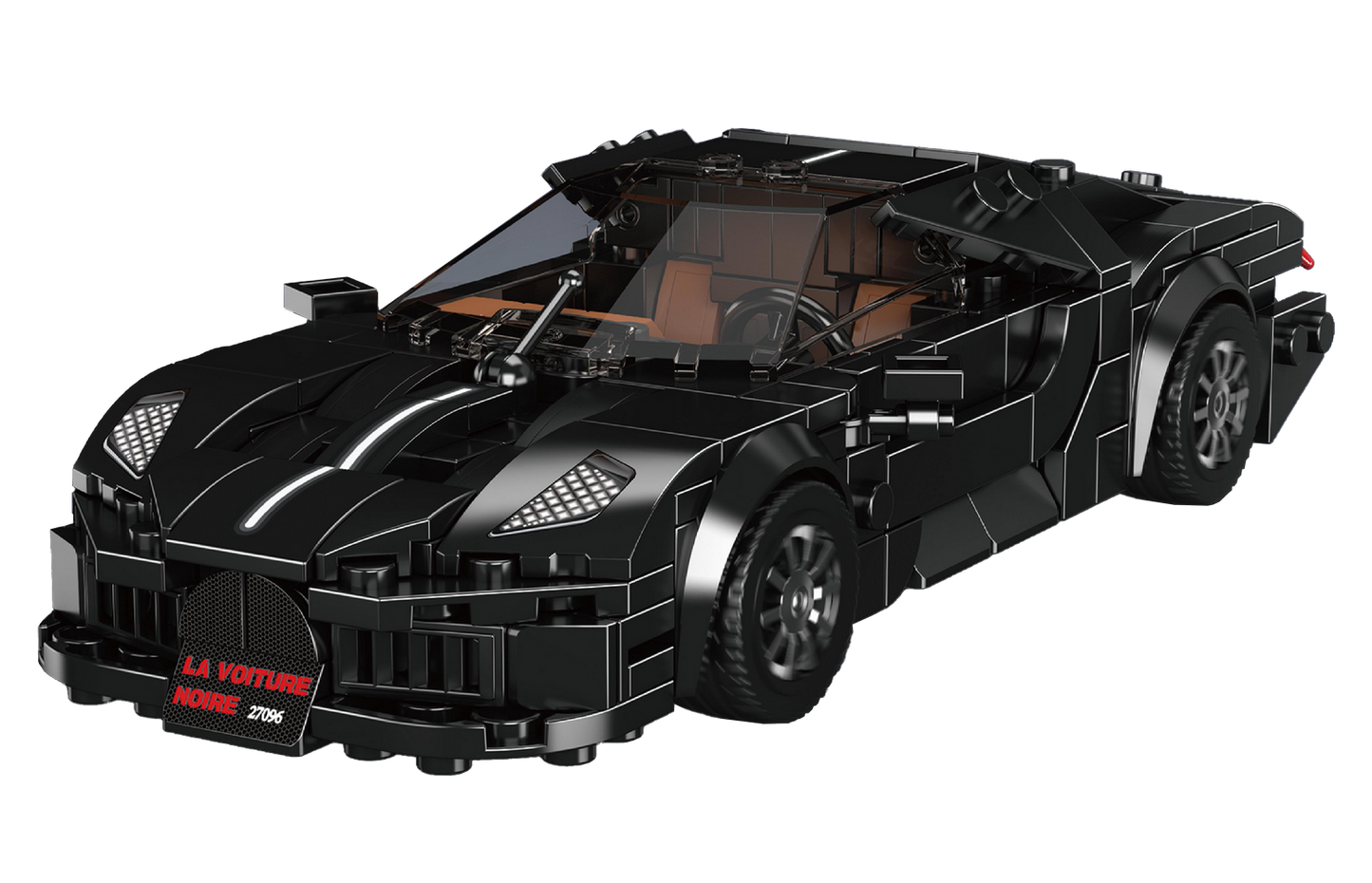 Mould King 27096 Bugatti La Voiture Noire Supercar Building Toy Set | 411 PCS