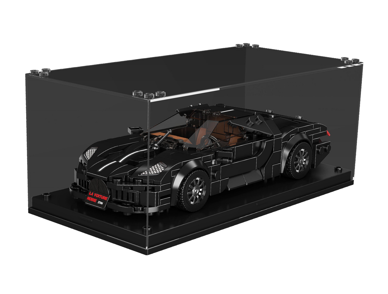 Mould King 27096 Bugatti La Voiture Noire Supercar Building Toy Set | 411 PCS