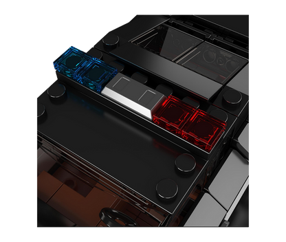 Mould King 27098 Challenger Police Car Building Toy Set | 443 PCS