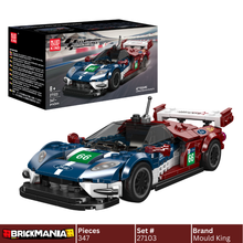 Mould King 27103 Ford GT LeMans Endurance Racing Car Building Toy Set | 347 PCS