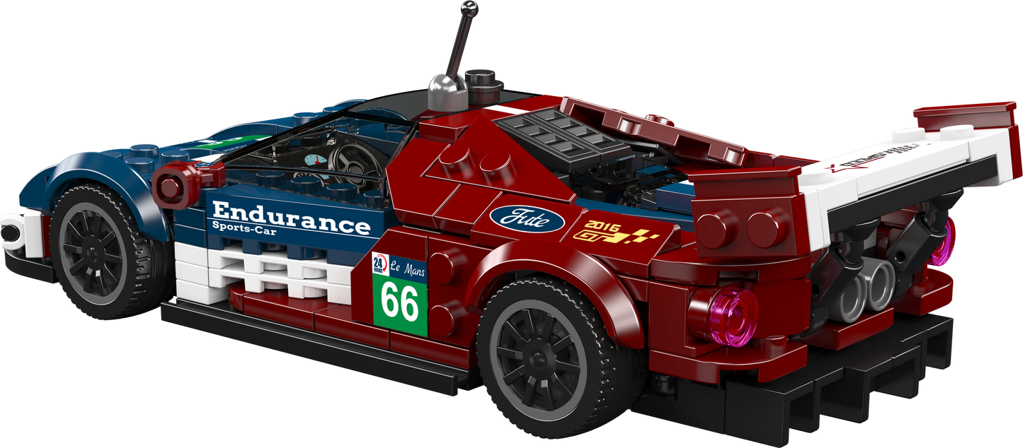 Mould King 27103 Ford GT LeMans Endurance Racing Car Building Toy Set | 347 PCS