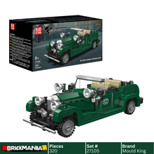 Mould King 27105 Classic Mini Cooper Mk VII British Super Luxury Car Building Toy Set | 320 PCS