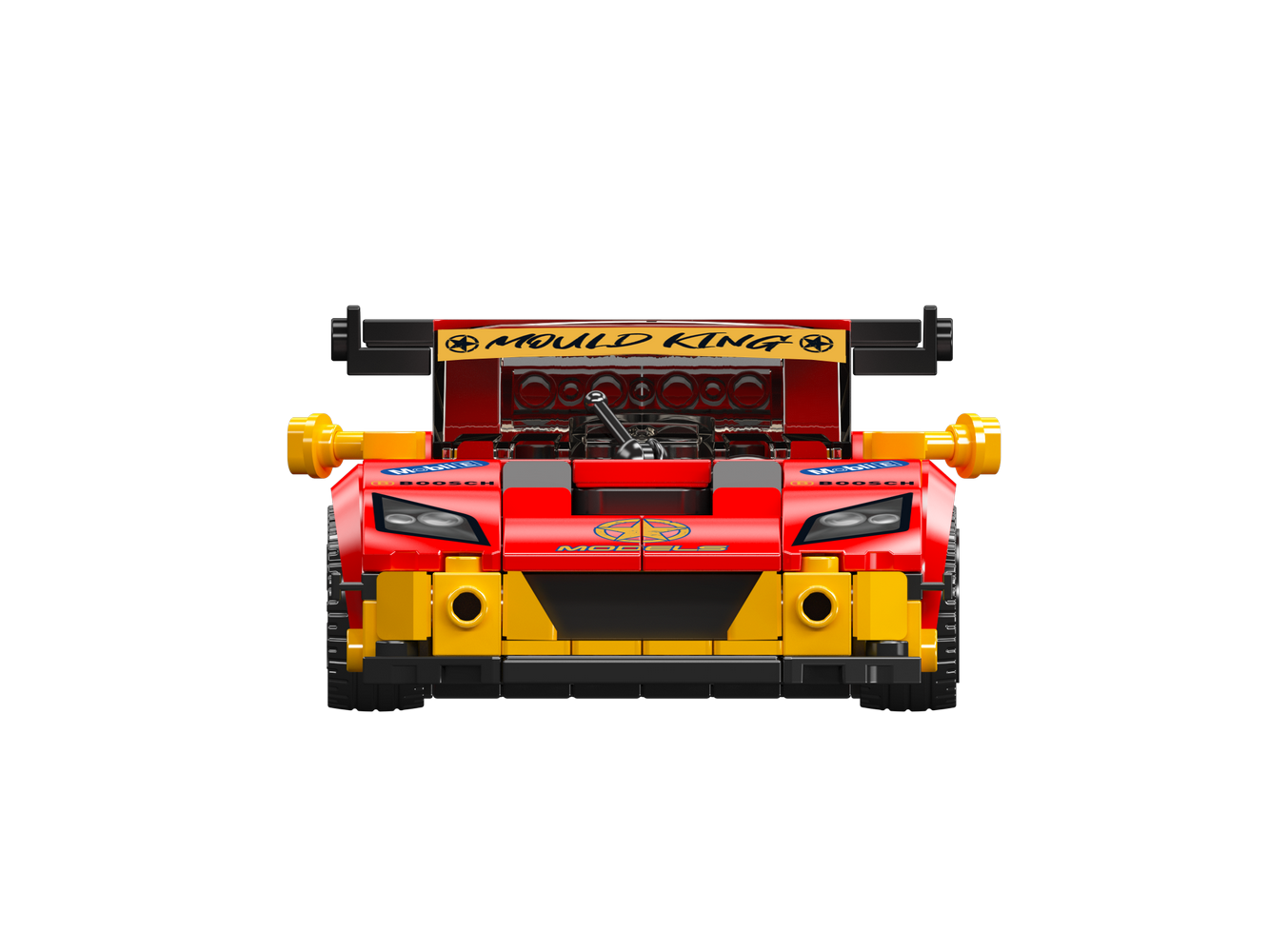 Mould King 27107 Ferrari 575 GTC Race Car Building Toy Set | 470 PCS