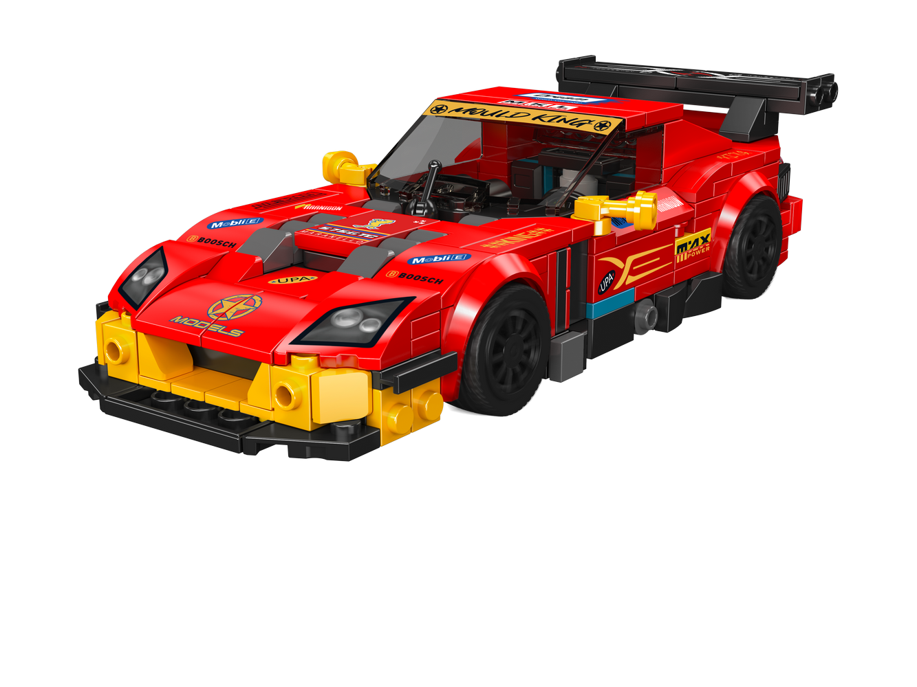 Mould King 27107 Ferrari 575 GTC Race Car Building Toy Set | 470 PCS