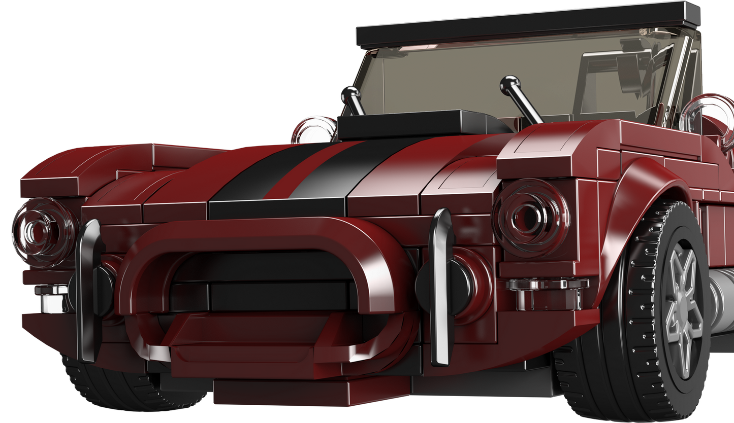 Mould King 27111 Ford Shelby Cobra 427 Roadster Building Toy Set | 391 PCS