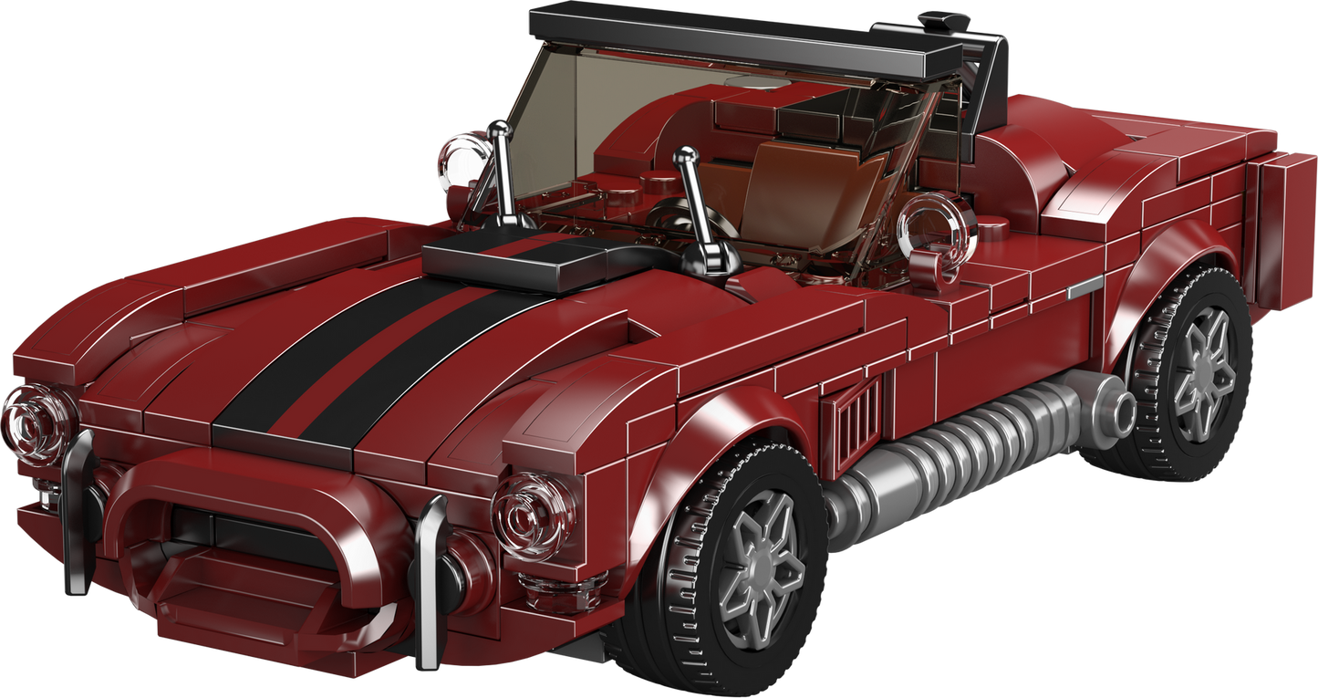Mould King 27111 Ford Shelby Cobra 427 Roadster Building Toy Set | 391 PCS