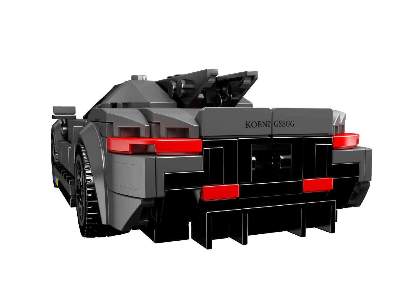 Mould King 27112 Koenigsegg Jesko Absolut Hypercar Building Toy Set | 357 PCS