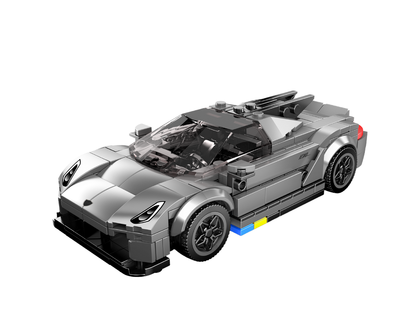 Mould King 27112 Koenigsegg Jesko Absolut Hypercar Building Toy Set | 357 PCS