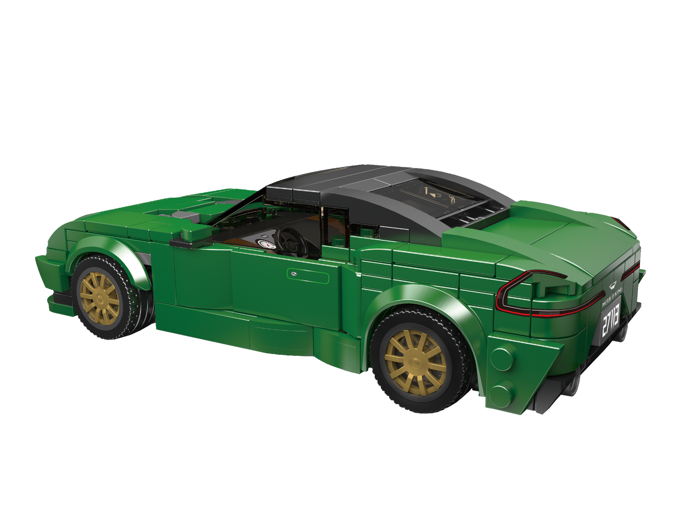 Mould King 27113 Aston Martin DB12 Car Model Building Toy Set | 375 PCS