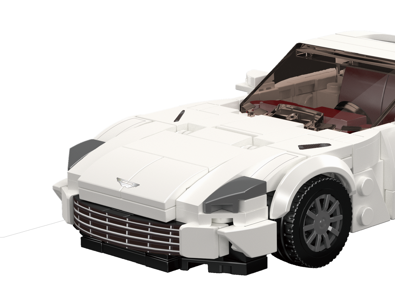 Mould King 27114 Aston Martin One-77 Car Model Building Toy Set | 334 PCS
