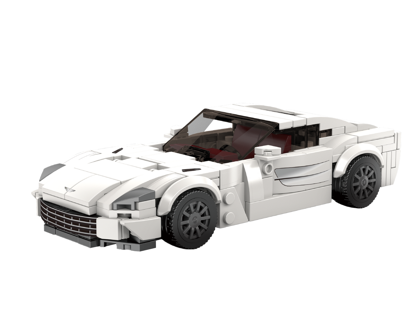 Mould King 27114 Aston Martin One-77 Car Model Building Toy Set | 334 PCS