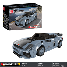 Mould King 27115 Porshe 718 GT4 RS Car Model Building Toy Set | 415 PCS