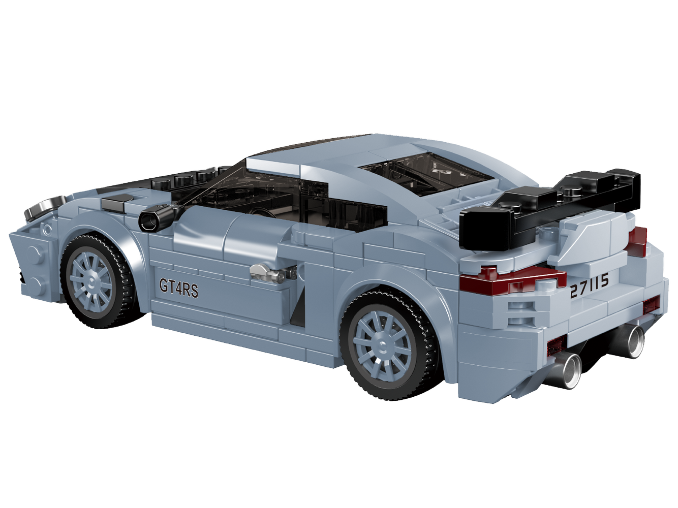 Mould King 27115 Porshe 718 GT4 RS Car Model Building Toy Set | 415 PCS