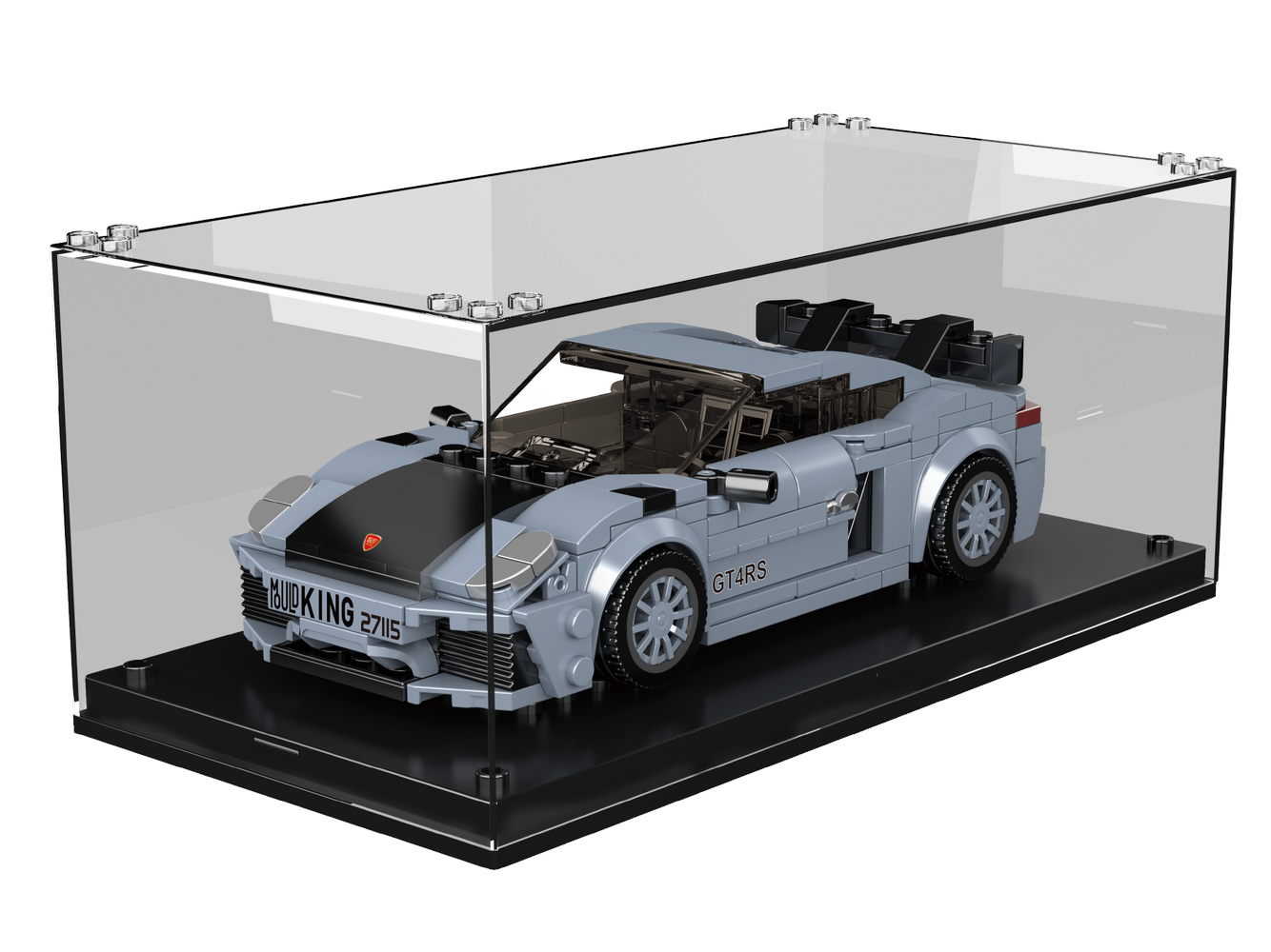 Mould King 27115 Porshe 718 GT4 RS Car Model Building Toy Set | 415 PCS