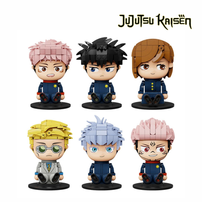 PUREMIND 2734 Jujutsu Kaisen ChibiBricks Blind Box Building Toy Set | 156 PCS