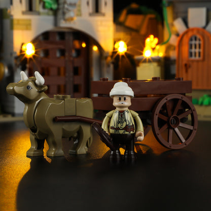 Lumibricks F9027 Medieval Watchtower Building Toy Set | 1625 PCS