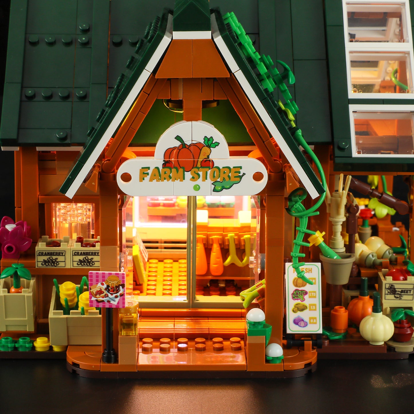 Lumibricks F9029 Farm Store Building Toy Set | 1523 PCS