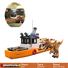 Mould King 29002 Mould King 29002 T-Rex Dinosaur Transport Vessel Dino Egg Building Toy Set | 427 PCS