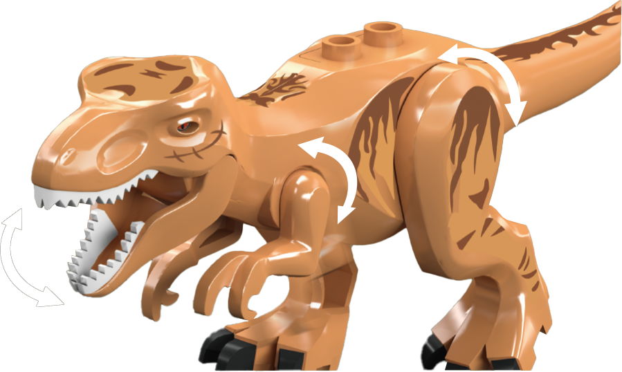 Mould King 29002 Mould King 29002 T-Rex Dinosaur Transport Vessel Dino Egg Building Toy Set | 427 PCS