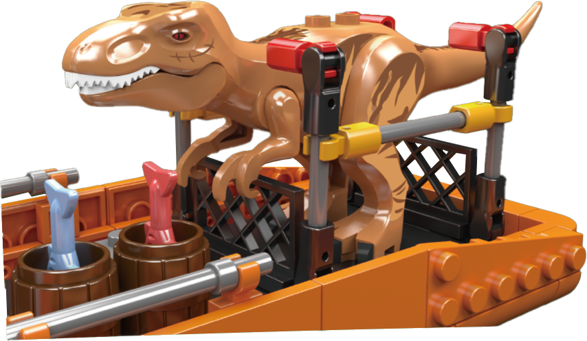 Mould King 29002 Mould King 29002 T-Rex Dinosaur Transport Vessel Dino Egg Building Toy Set | 427 PCS