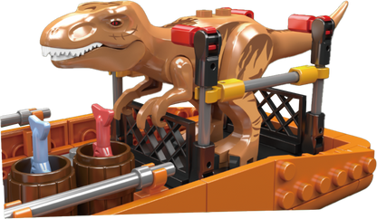 Mould King 29002 Mould King 29002 T-Rex Dinosaur Transport Vessel Dino Egg Building Toy Set | 427 PCS