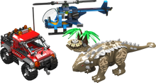 Mould King 29004 Ankylosaurus Helicopter & Off-Road Camp Dino Egg Building Toy Set | 403 PCS