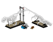 Mould King 29005 Mosasaurus & Velociraptor Fossil Display Model Building Toy Set | 1418 PCS