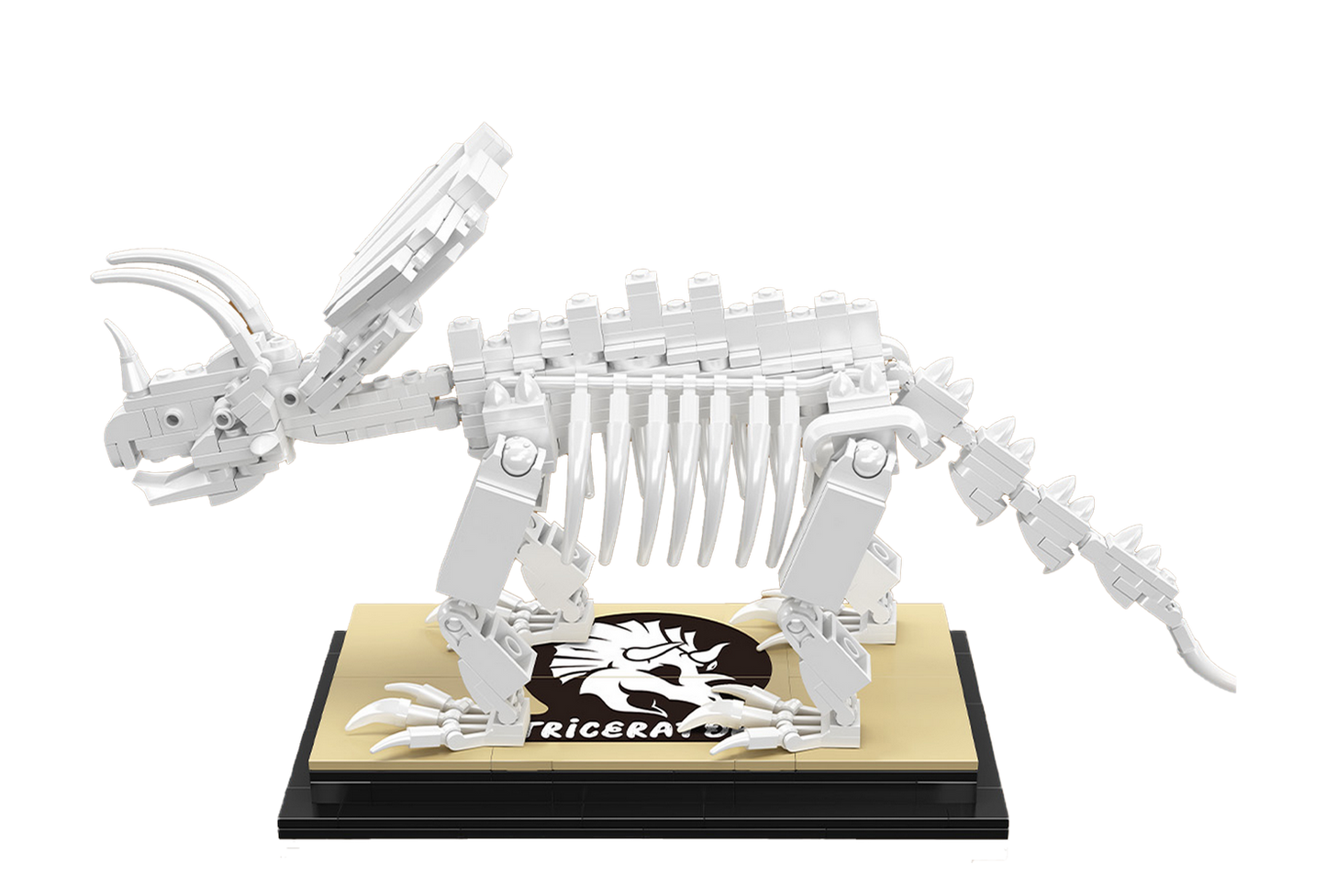 Mould King 29006 Triceratops Dinosaur Fossil Building Toy Set | 397 PCS