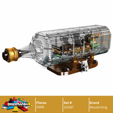 Mould King 10067 Flying Dutchman Ship-In-a-Bottle Building Toy Set | 2499 PCS