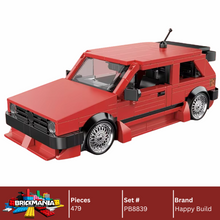 Happy Build PB8839 Timeless Classic - Golf Building Toy Set | 479 PCS | Buildable Car with Display Container