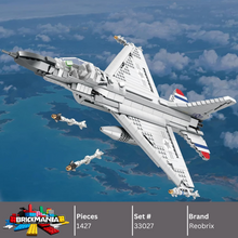 Reobrix 33027 F-16 Fighting Falcon Building Toy Set | 1427 PCS