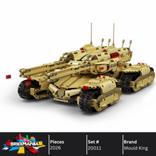 Mould King 20011 Motorized Mammoth Tank Building Toy Set | 3445 PCS