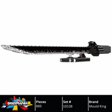 Mould King 10138 Balck Saber Life-Sized Replica Building Toy Set | 885 PCS