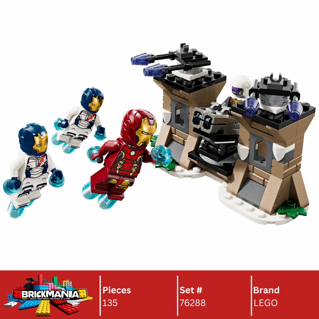 LEGO 76288 Marvel Iron Man & Iron Legion vs. Hydra Soldier | 135 PCS | Damaged box