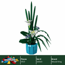 Mould King 10023 Fairy Lily Bouquet Building Toy Set | 1513 PCS