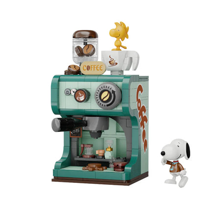 Pantasy 86914 Snoopy Coffee Maker Building Toy Set | 280 PCS