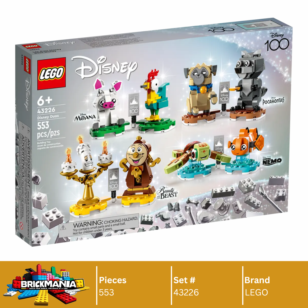 LEGO 43226 Disney Duos | 553 PCS