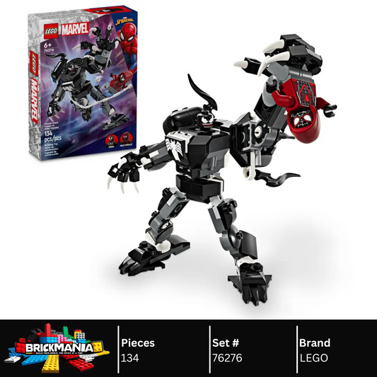 LEGO 76276 Marvel Venom Mech Armor vs. Miles Morales | 134 PCS