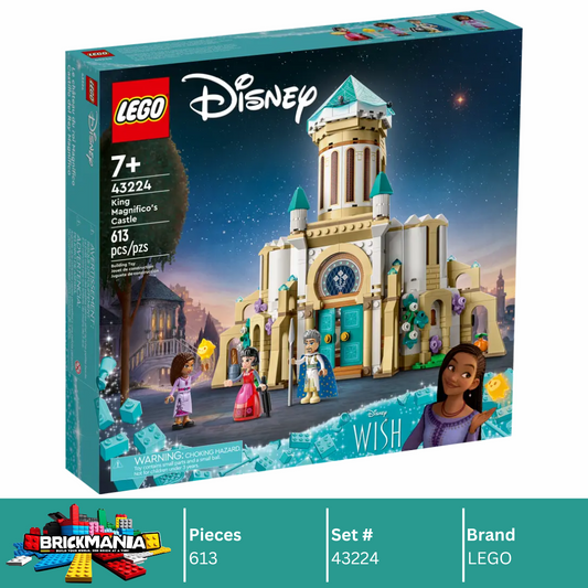 LEGO 43224 King Magnifico's Castle | 613 PCS