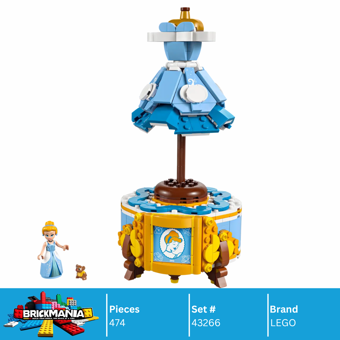 LEGO 43266 Disney Cinderella's Dress | 474 PCS